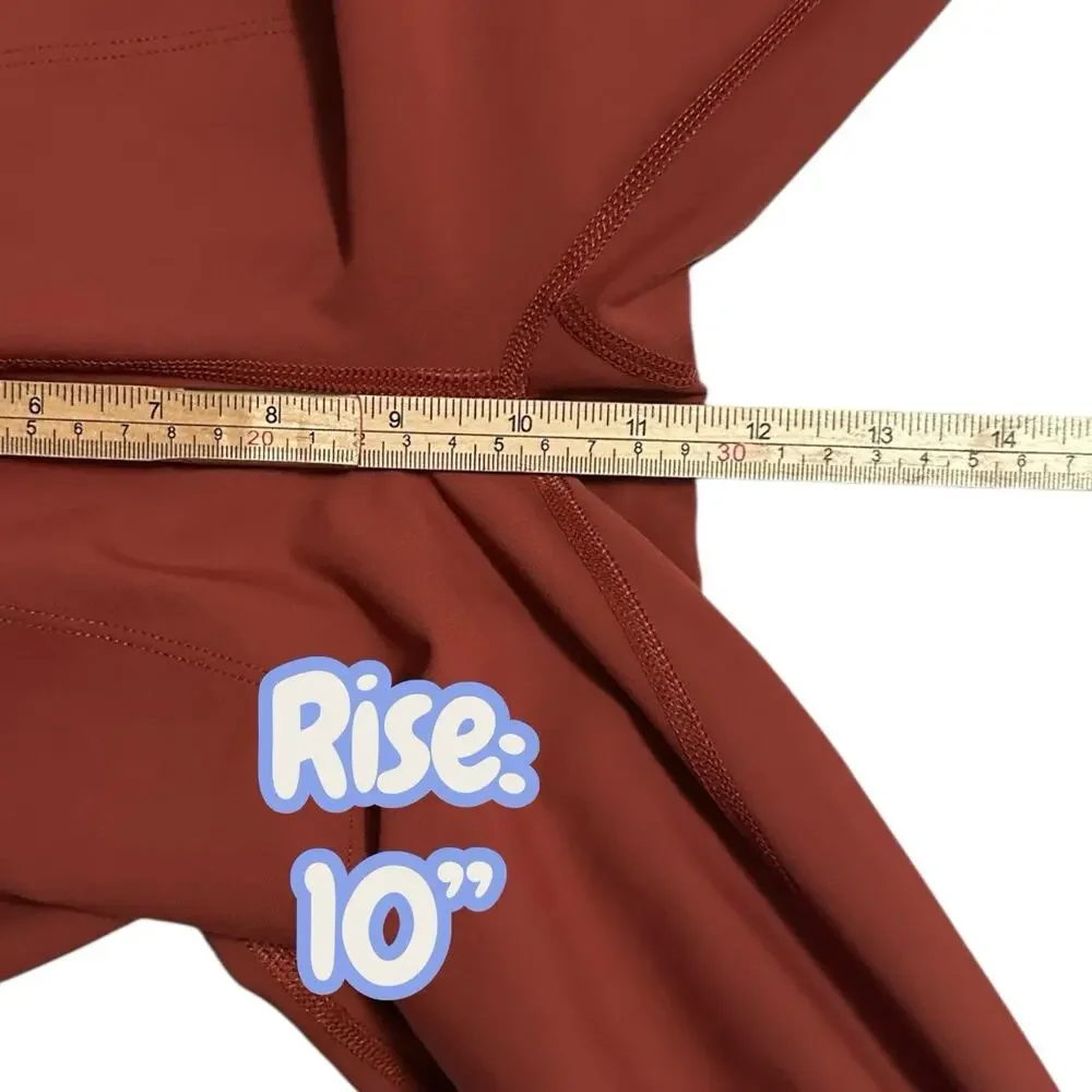 Old Navy Active Rust Powersoft High Rise Jogger Leggings Girls L‎ Activewear